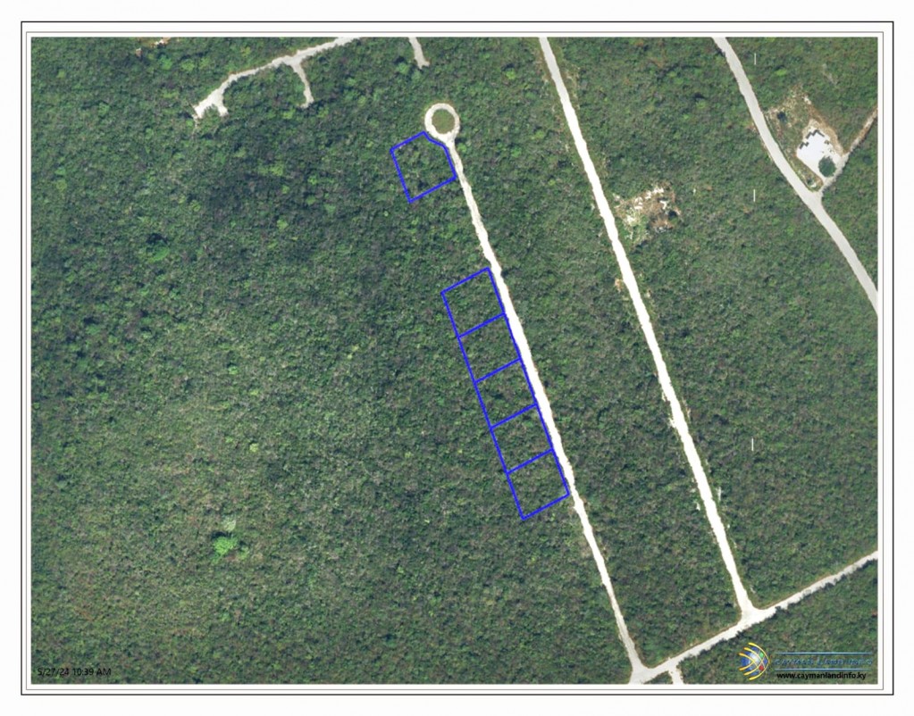 Reduced ~ Cayman Brac 9 Lots Subdivision CI$34,000 Each