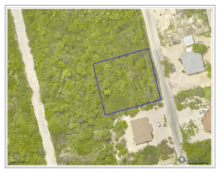 Alta Vista Lot For Sale viewing lisitng Cayman Brac and Little